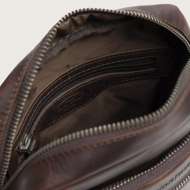 Sacoche Homme Cuir Chesterfield Birmingham Marron
