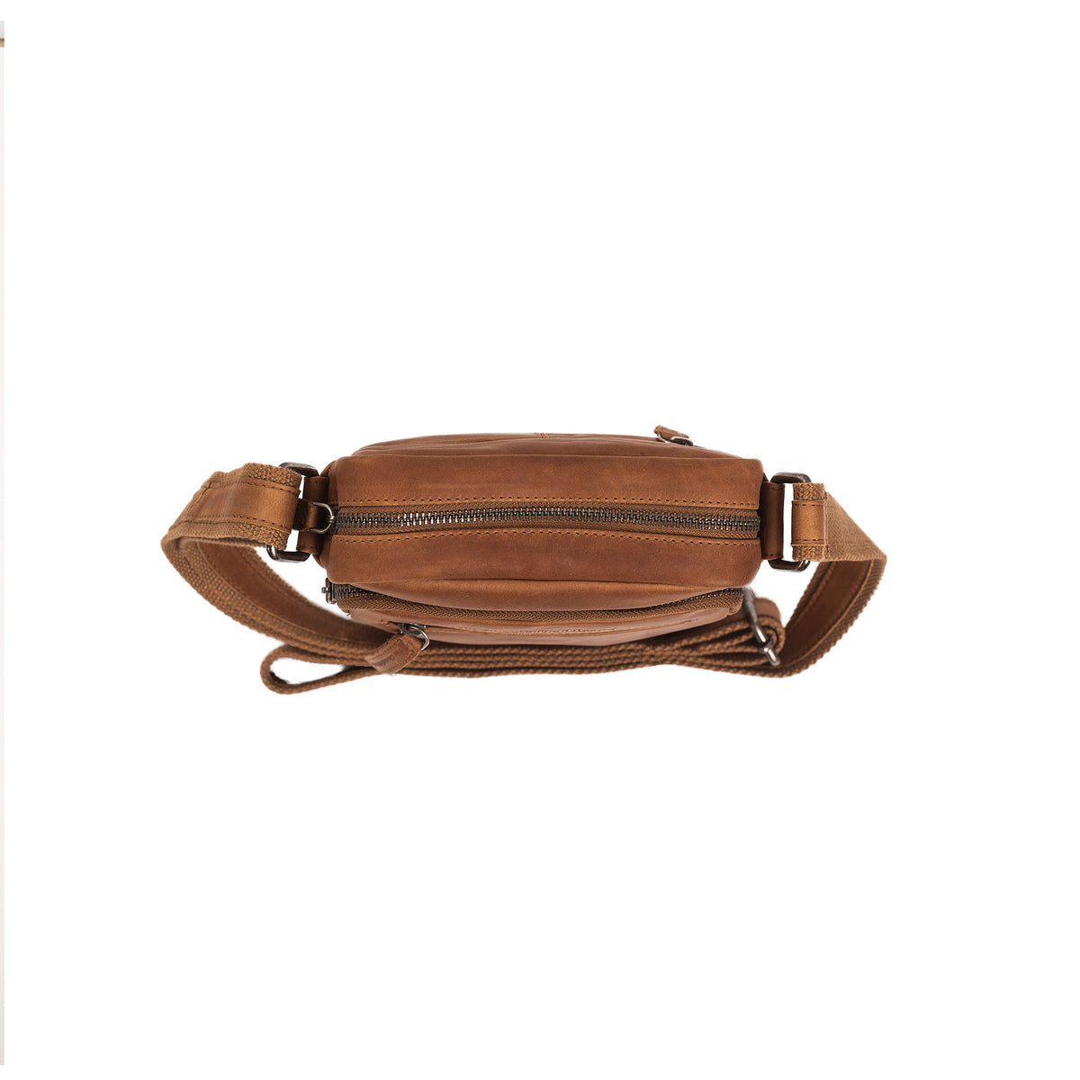 Sacoche Homme Chesterfield Wax Pull Up Birmingham Cognac