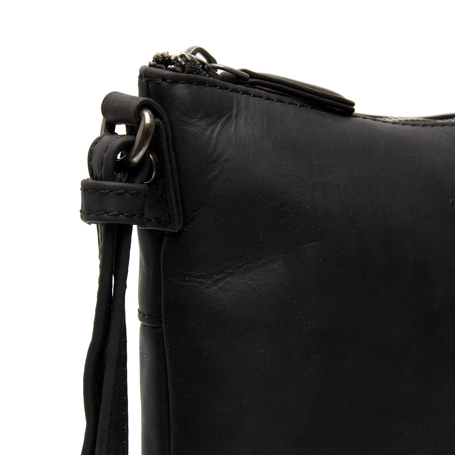 Sac Bandoulière Cuir Chesterfield Redding Noir