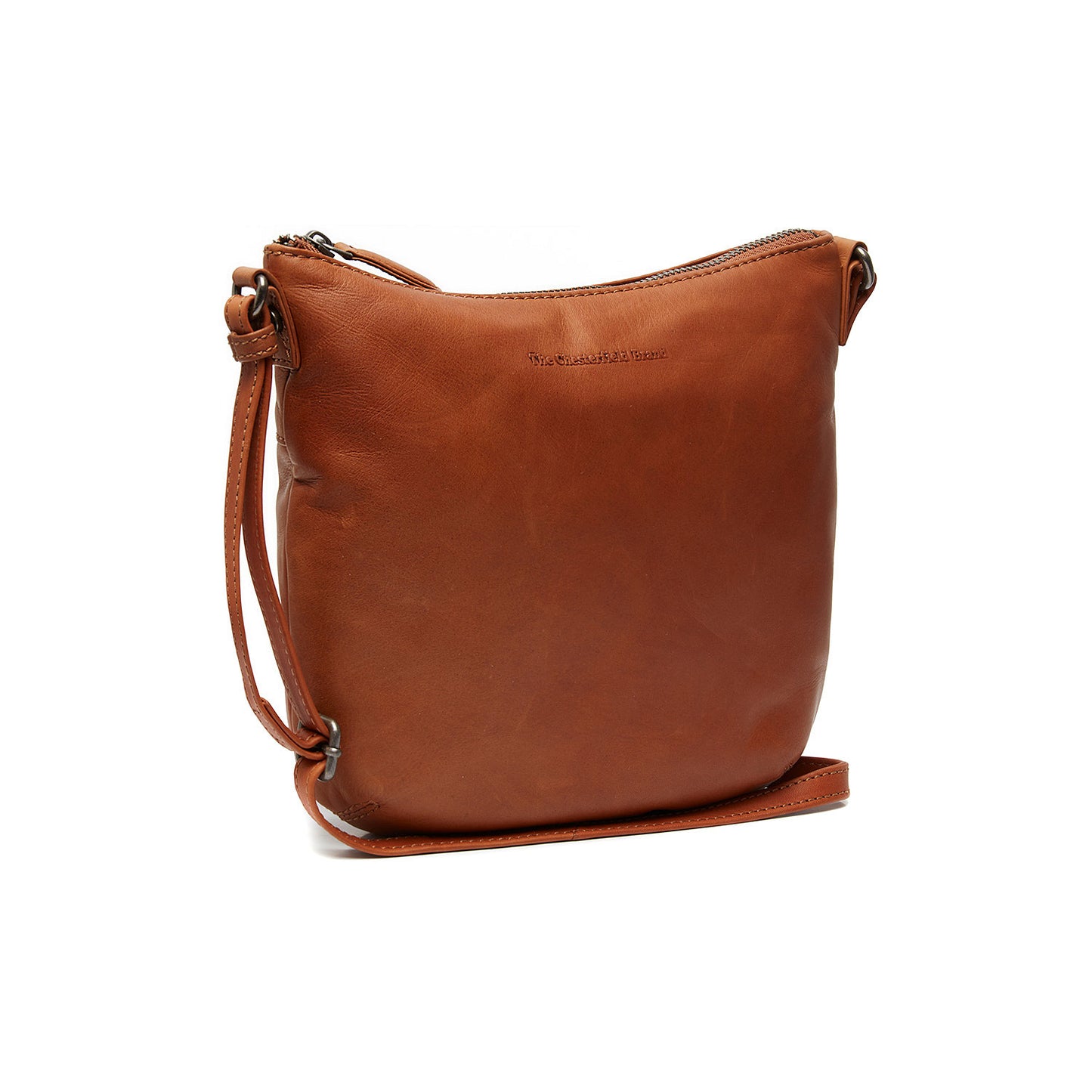 Sac Bandoulière Cuir Chesterfield Redding Cognac