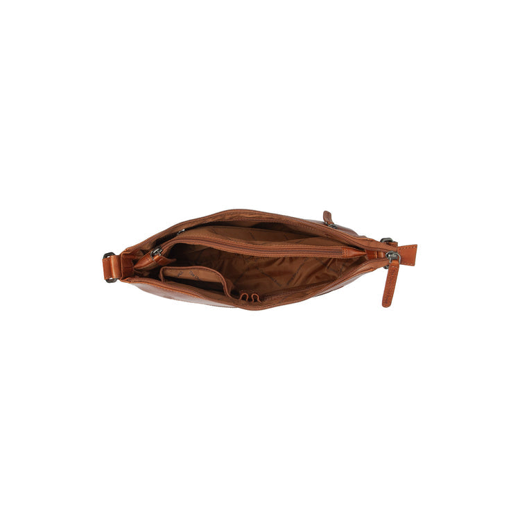 Sac bandoulière The chesterfield loraine cognac