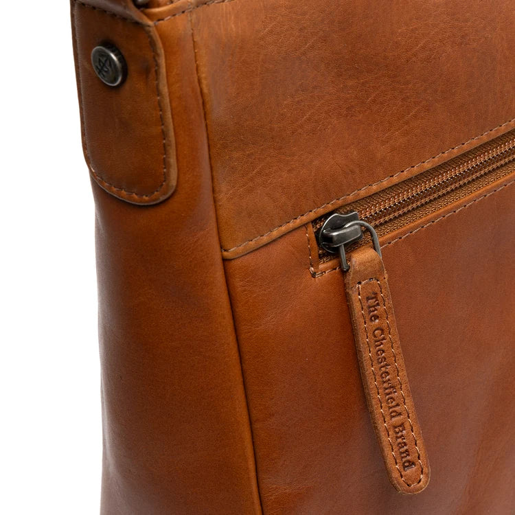 Sac bandoulière The chesterfield loraine cognac