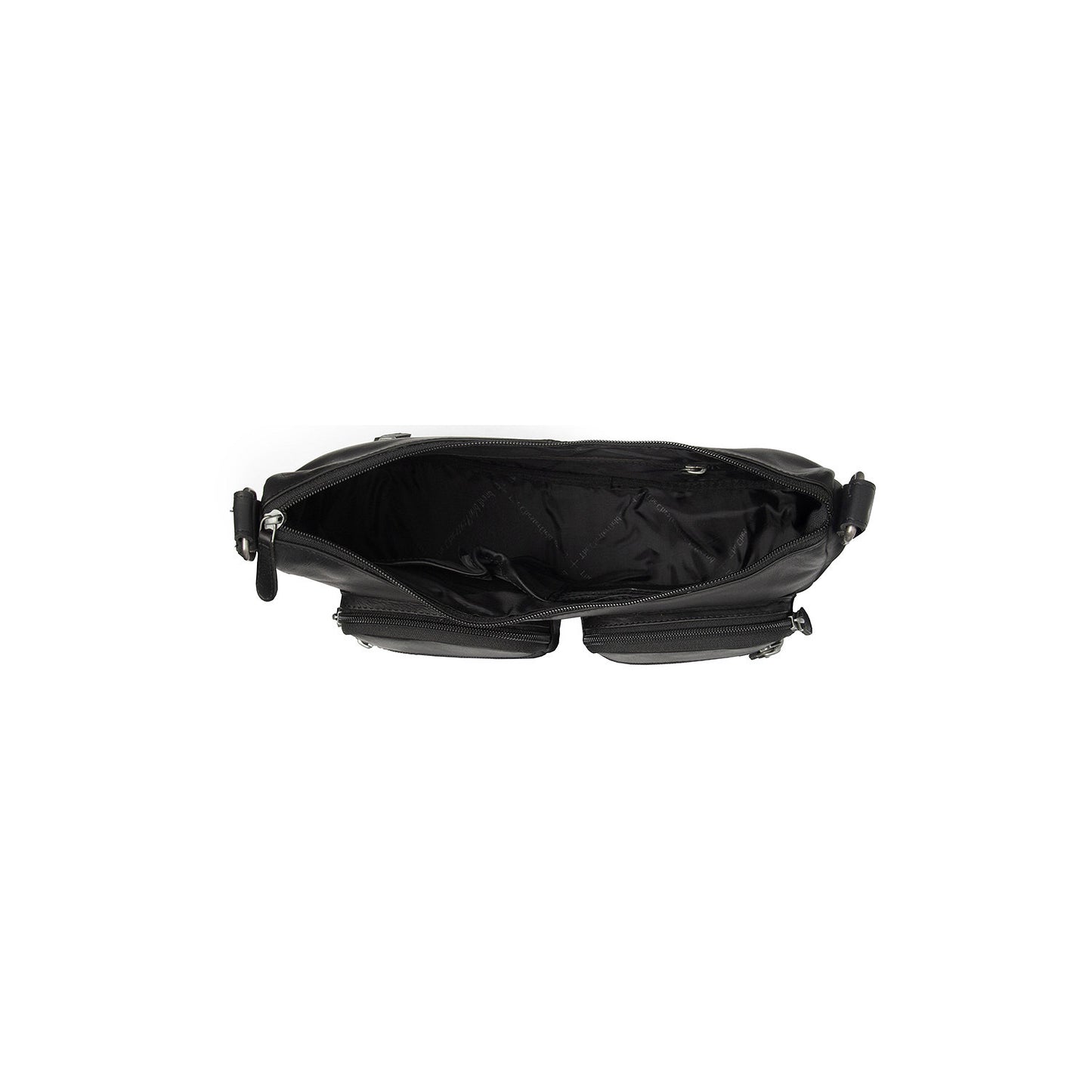 Sac Bandoulière Cuir Chesterfield Noir