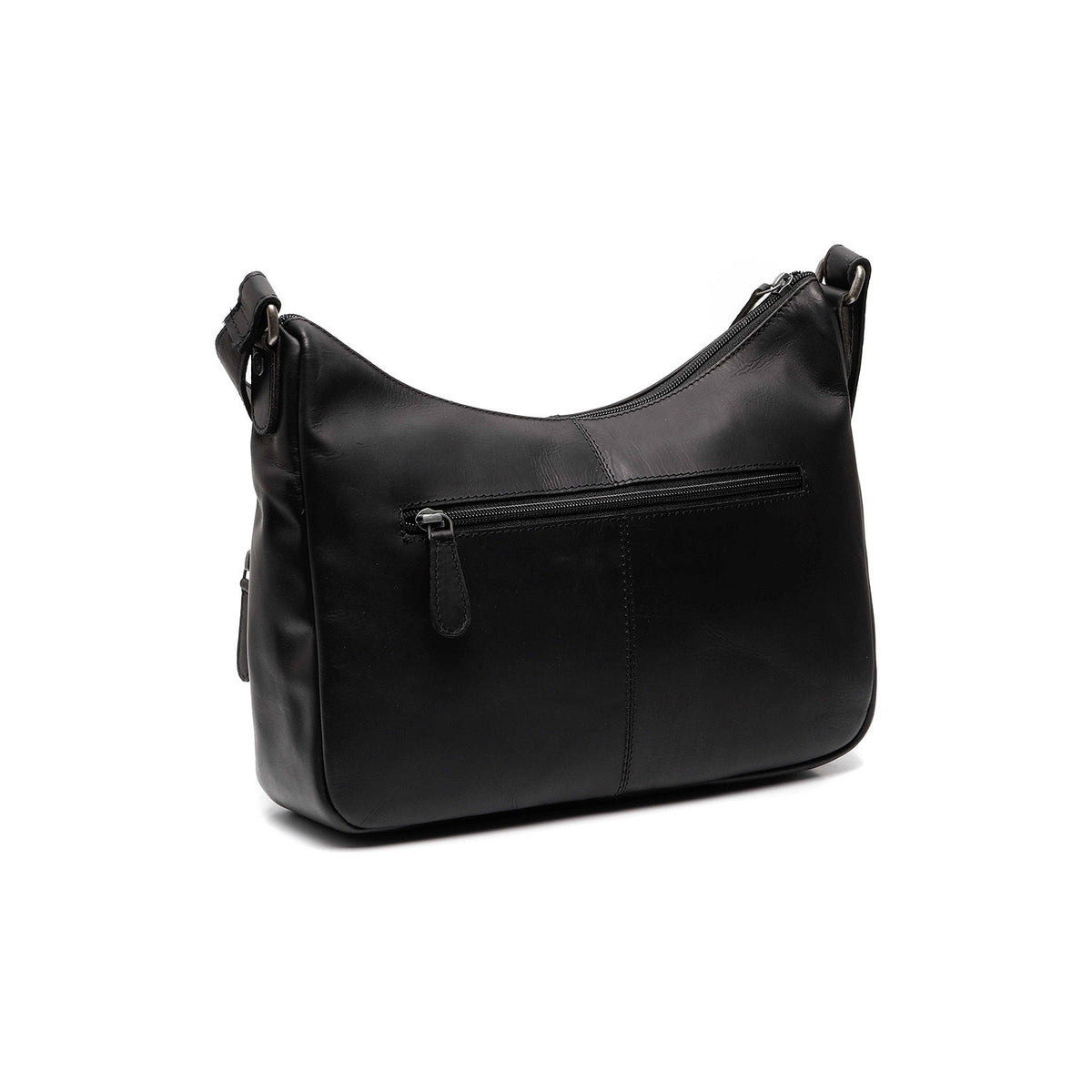 Sac Bandoulière Cuir Chesterfield Noir