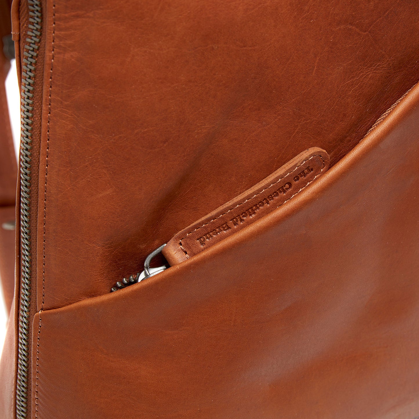 Sac à Dos Cuir Chesterfield Amanda Wax Pull Up Cognac