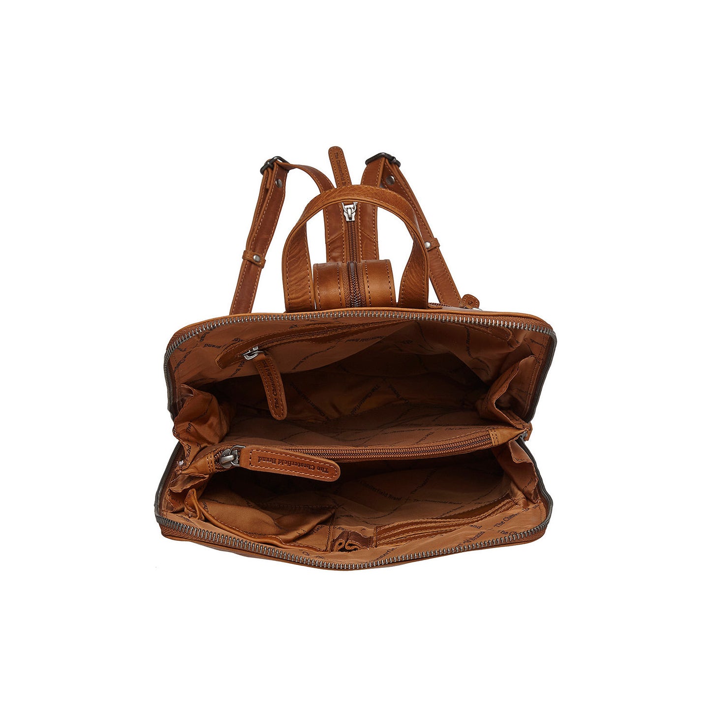 Sac à Dos Cuir Chesterfield Amanda Wax Pull Up Cognac