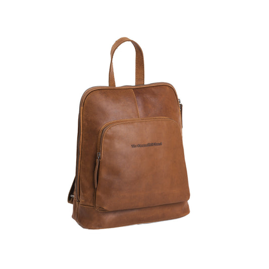 Sac à Dos Cuir Chesterfield Naomi Cognac