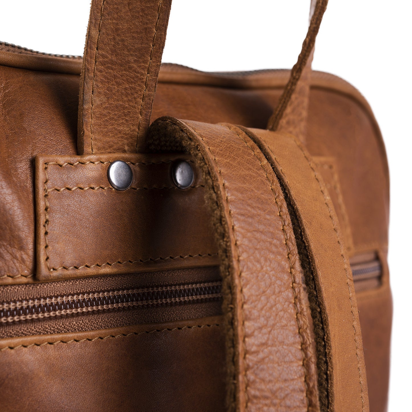 Sac à Dos Cuir Chesterfield Naomi Cognac