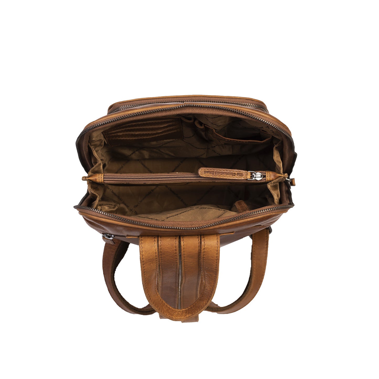 Sac à Dos Cuir Chesterfield Naomi Cognac
