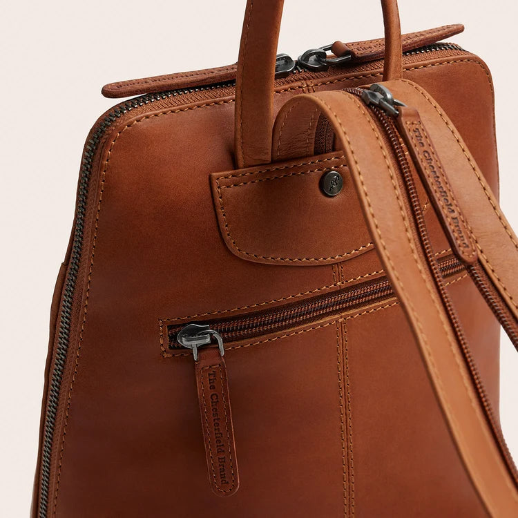 Sac à dos The chesterfield claire cognac