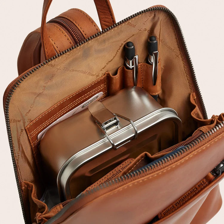Sac à dos The chesterfield claire cognac