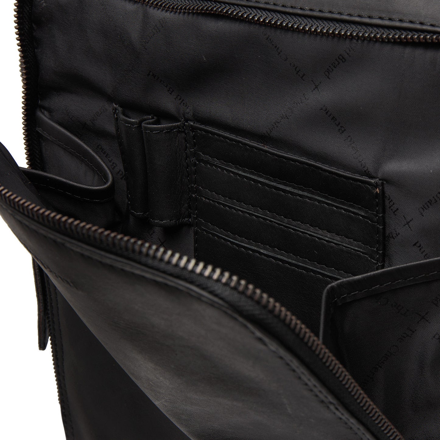 Sac à Dos Cuir Chesterfield Jasper Noir