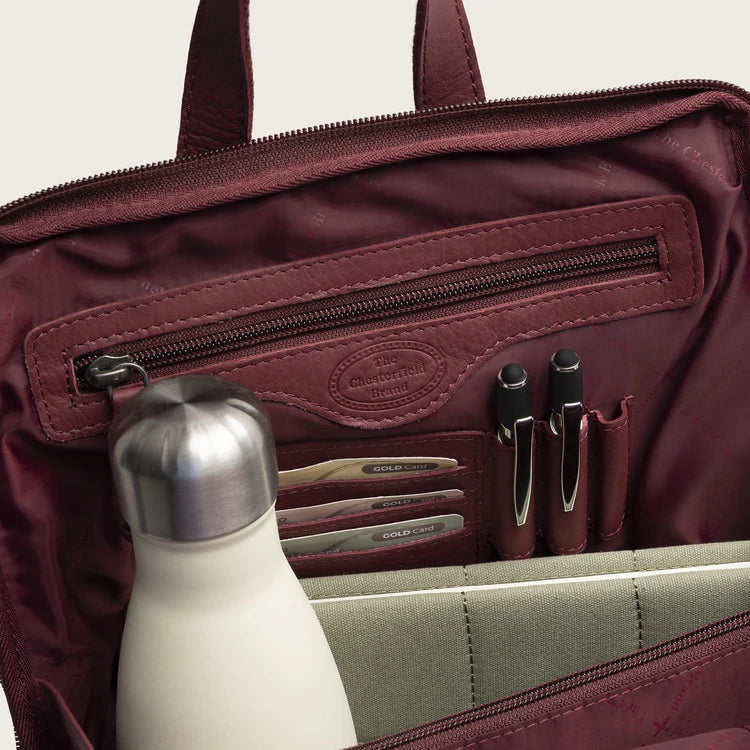 Sac à Dos Chesterfield Ilara Berry