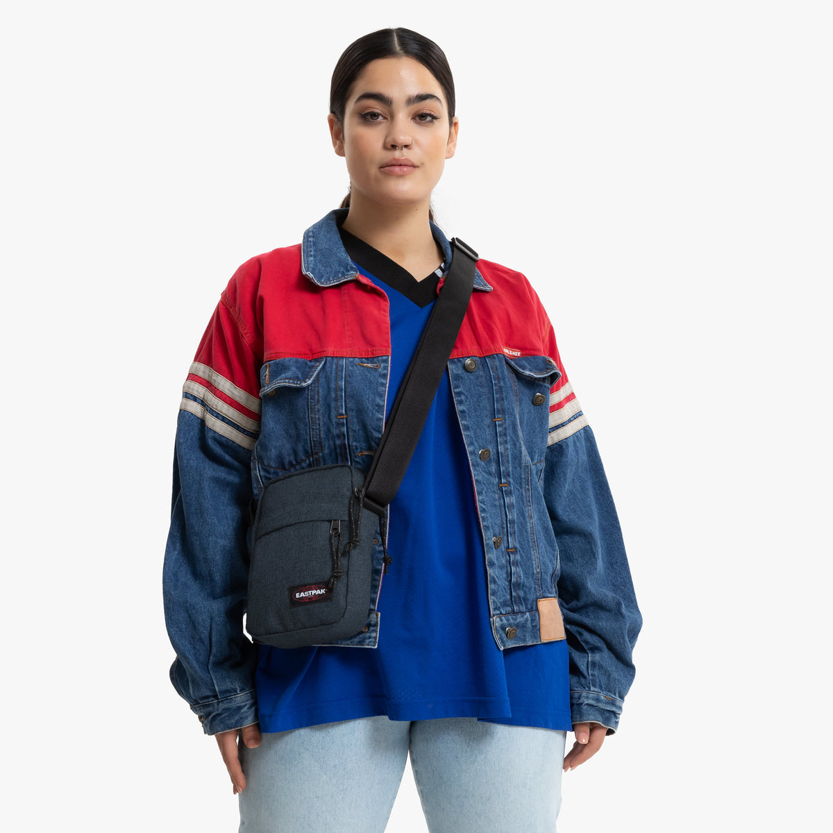 Sacoche Eastpak The One Triple Denim - vue 2