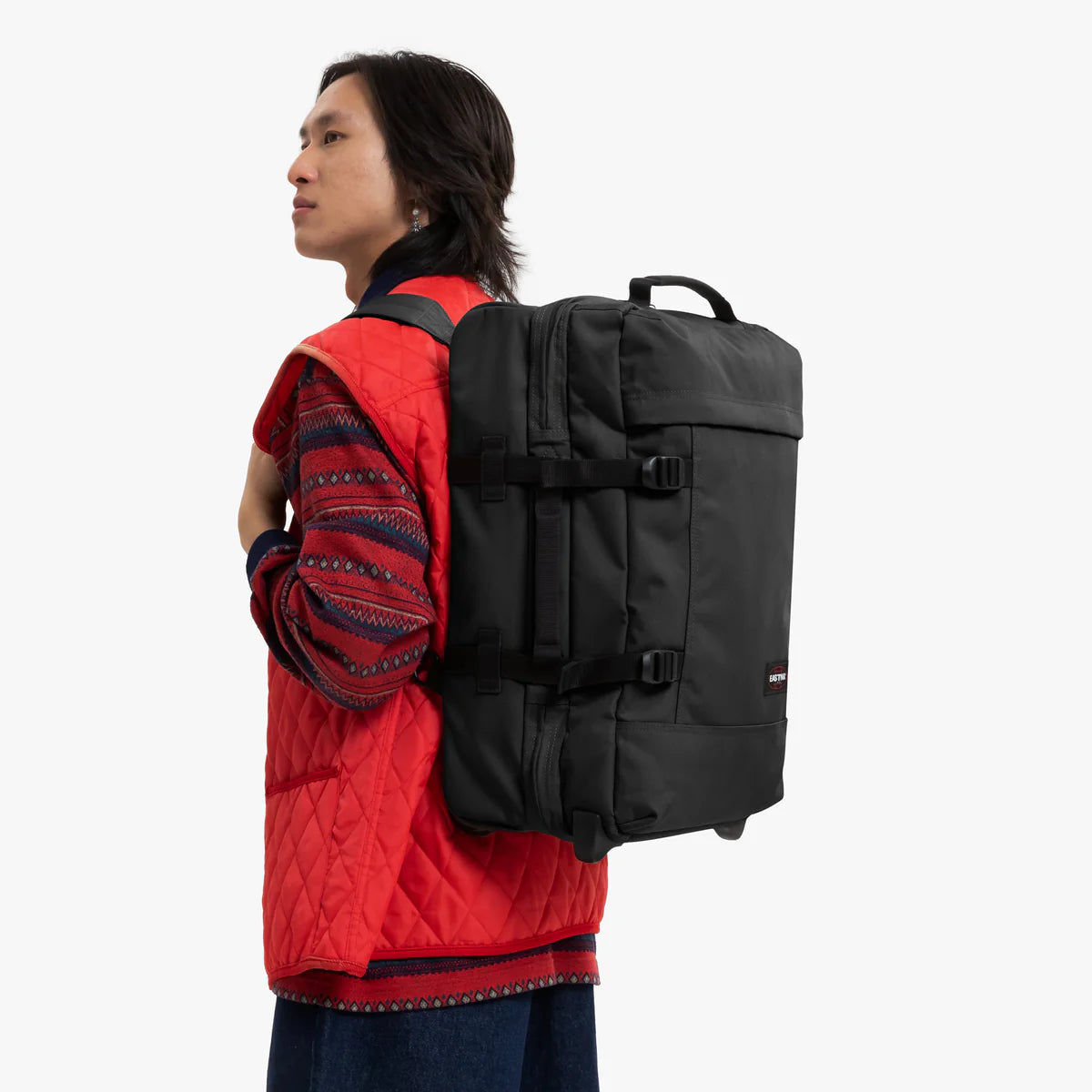 Trolley sac à dos Eastpak StrapVerz S – Noir