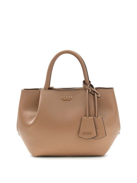 Sac Porte-Main GUESS Amorette Beige – Grand Modèle