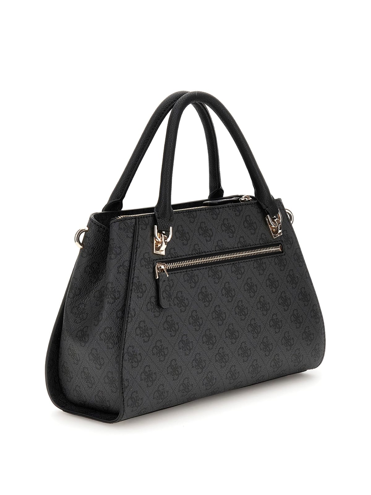 Sac Porte-Mains GUESS Noelle II Luxury Satchel Coal Logo