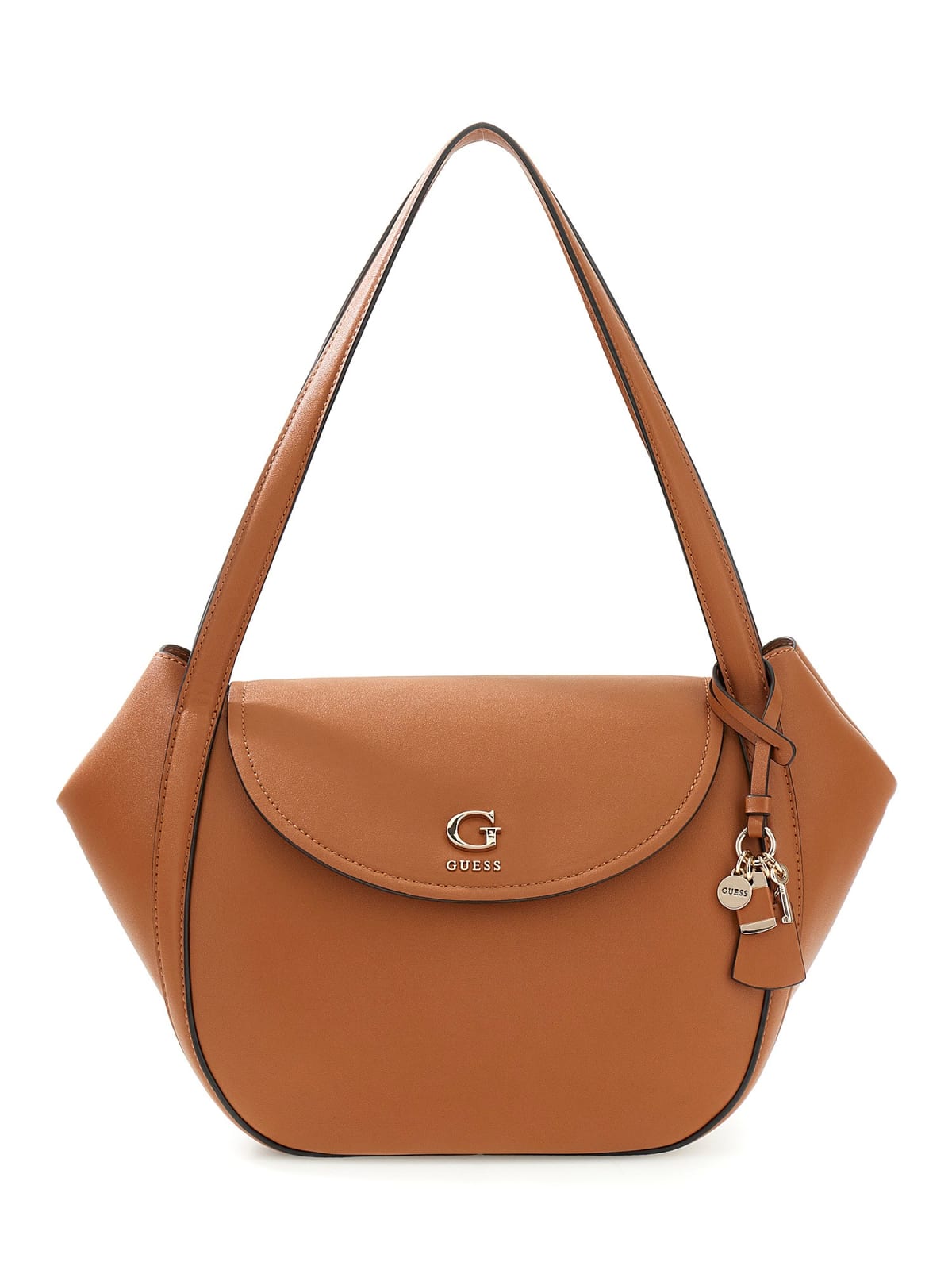 Sac Porte-Épaule GUESS Coleen Caramel