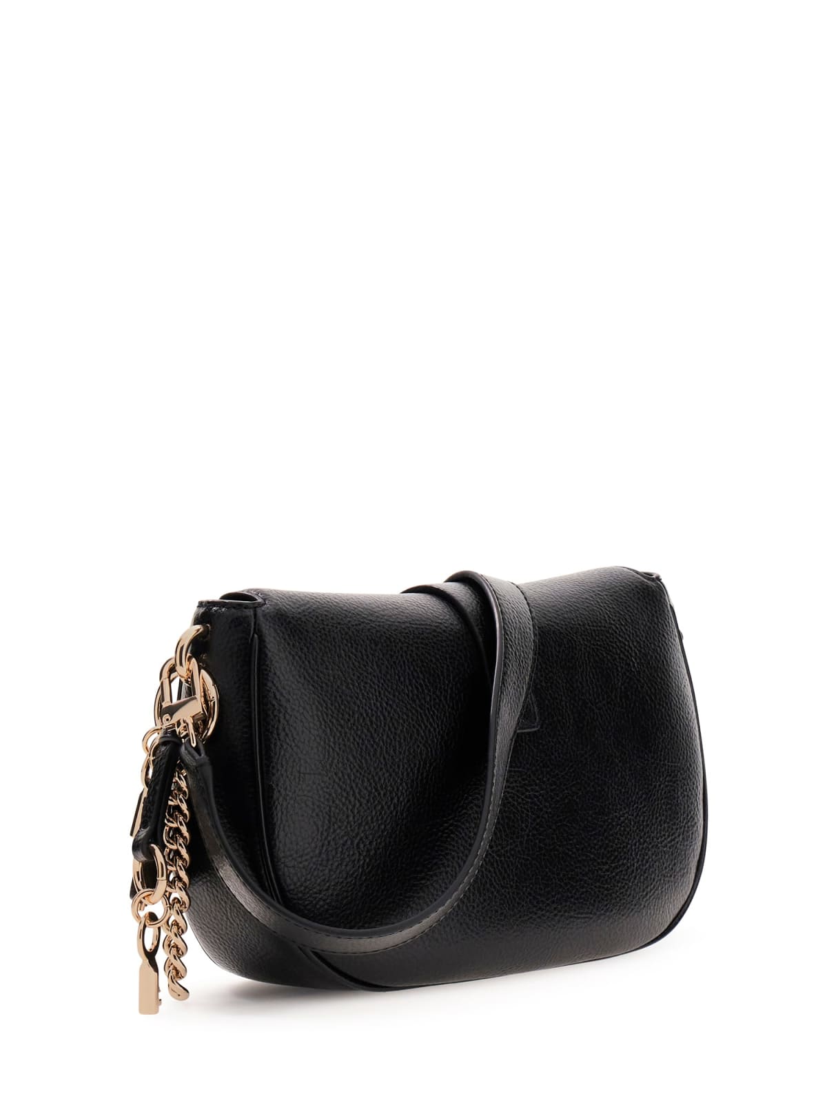 Sac Bandoulière Double Porté GUESS Brooke Noir