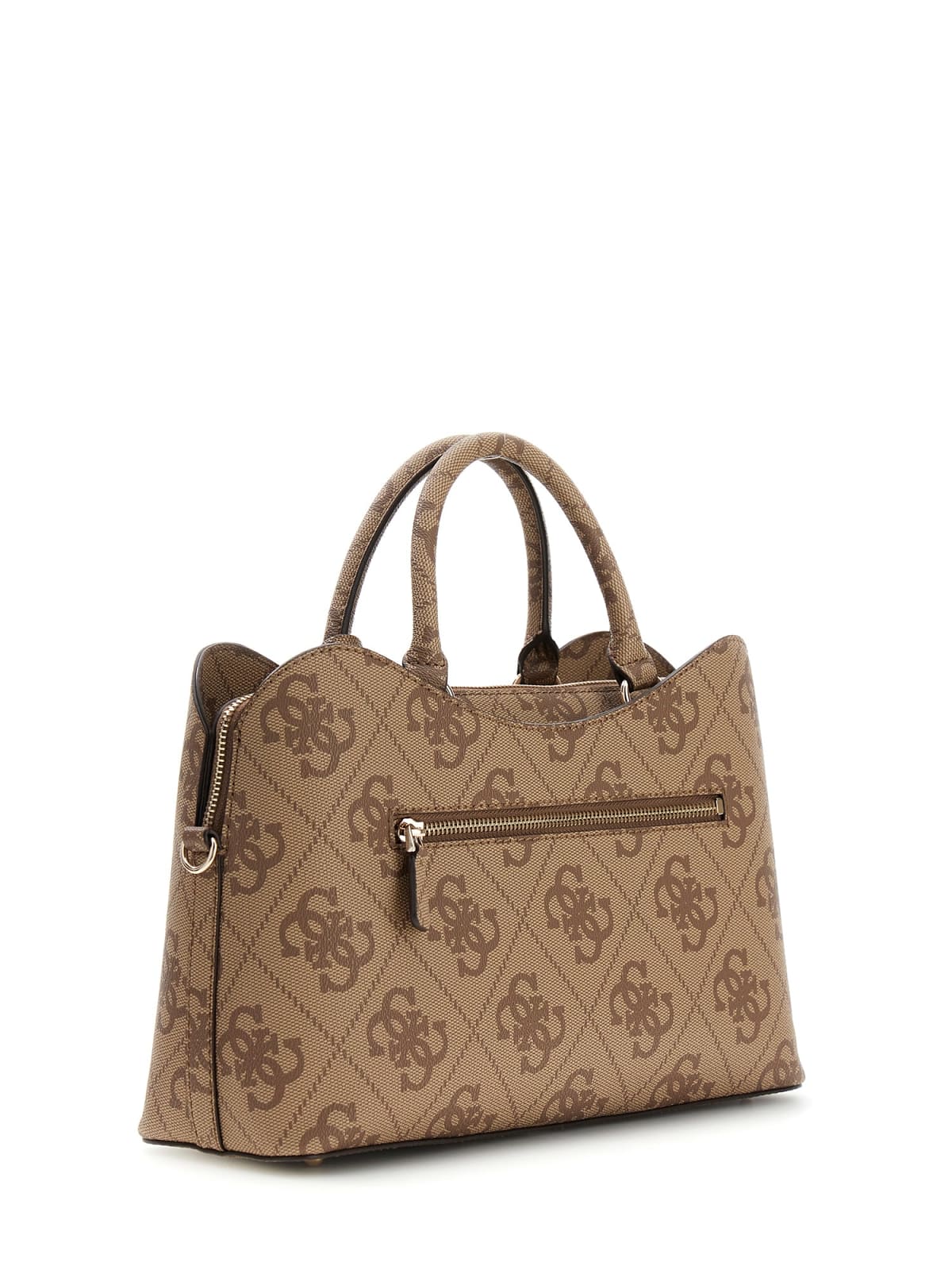 Sac Porte-Mains GUESS Janie Logo Girlfriend Latte Logo