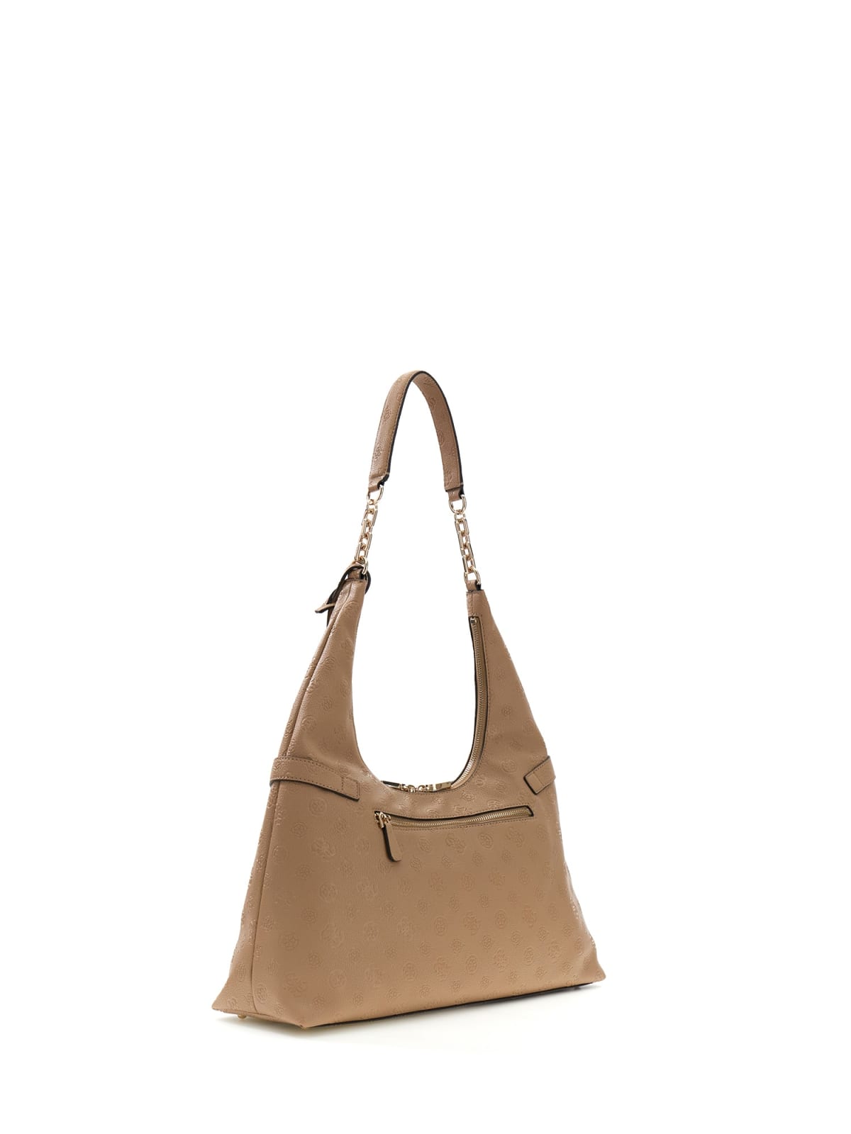 Sac Porte-Épaule GUESS Ella Beige Logo