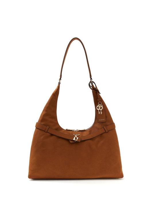 Sac Porte-Épaule GUESS Ella Cognac