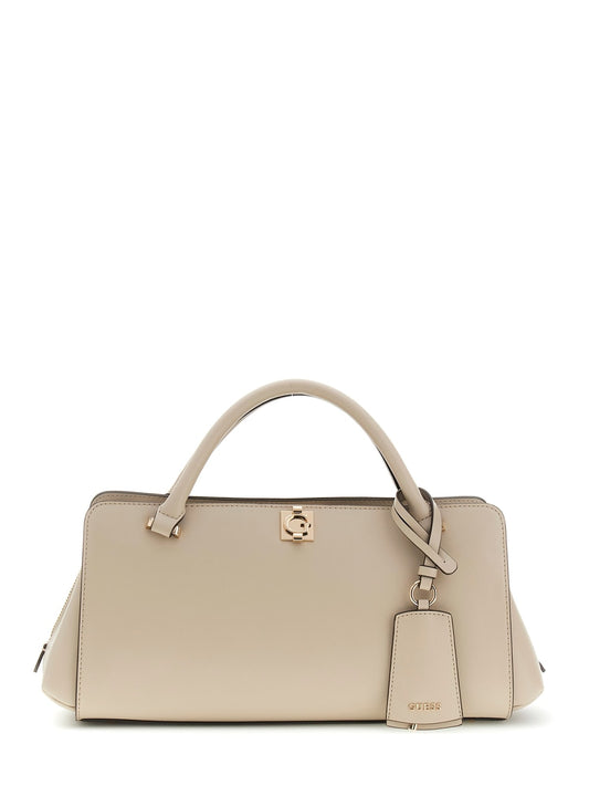 Sac Porte-Main GUESS Audrey Light Taupe – Grand Modèle