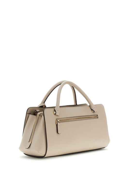 Sac Porte-Main GUESS Audrey Light Taupe – Grand Modèle