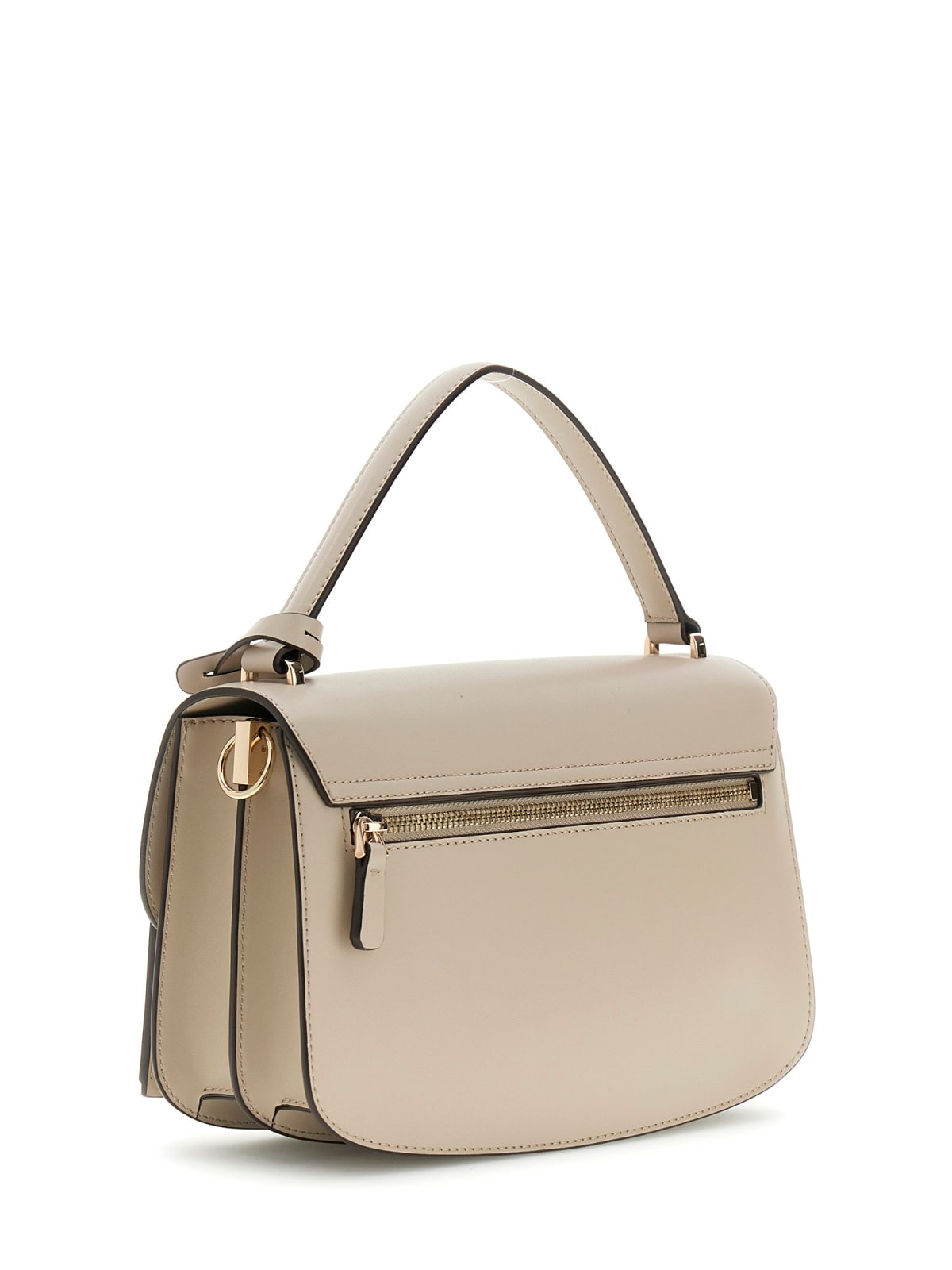 Sac Porte-Main GUESS Audrey Light Taupe – Petit Modèle