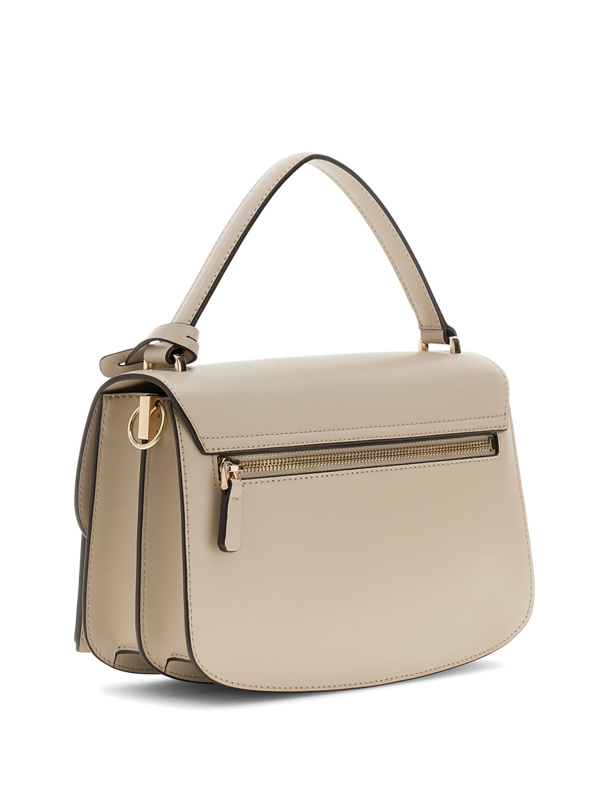 Sac Porte-Main GUESS Audrey Light Taupe – Petit Modèle