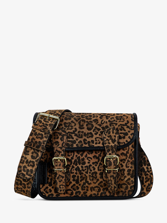 La Sacoche S Leopard cuir Paul Marius