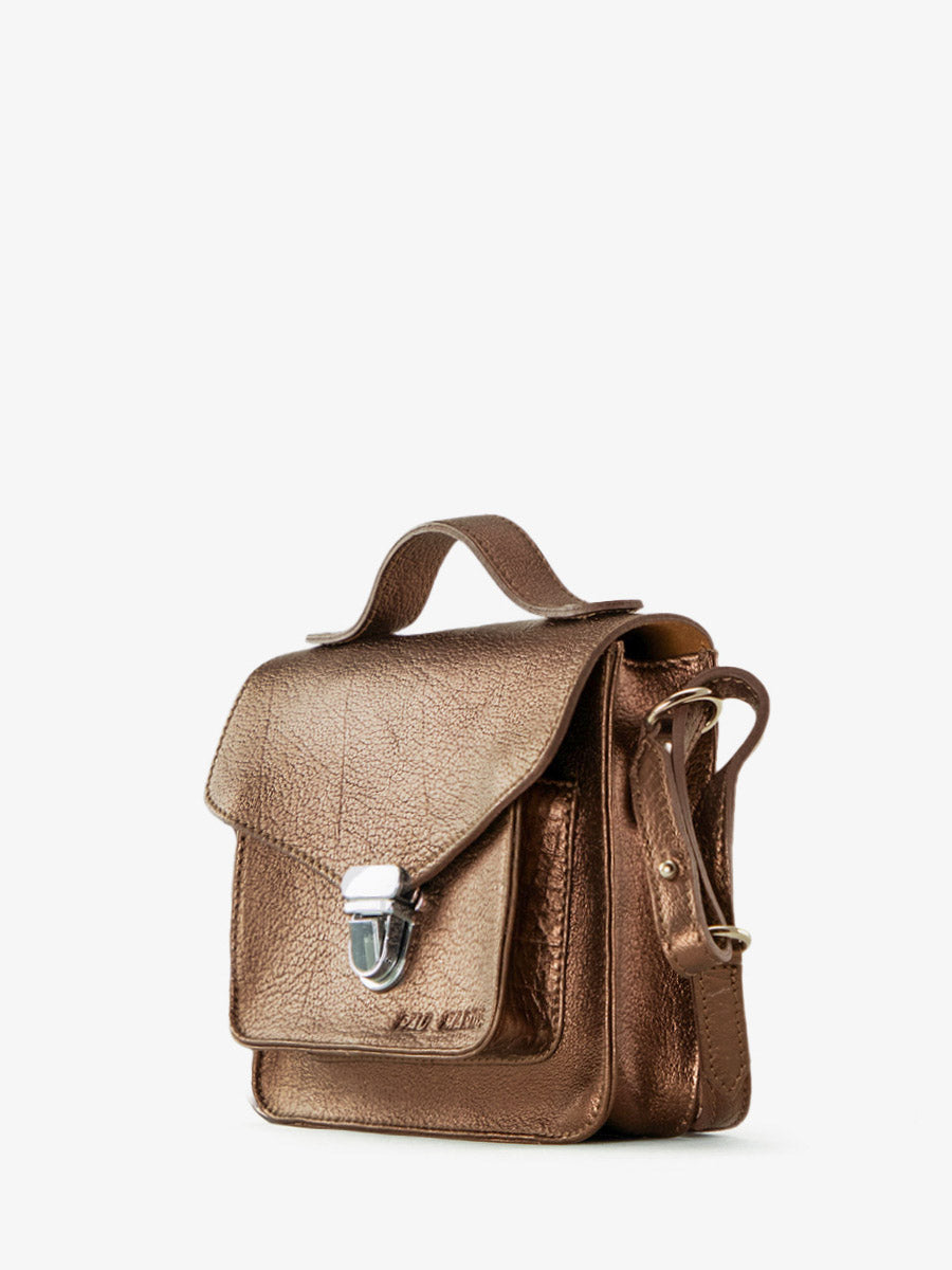 Sac bandoulière Paul Marius Mademoiselle George XS Cuivre