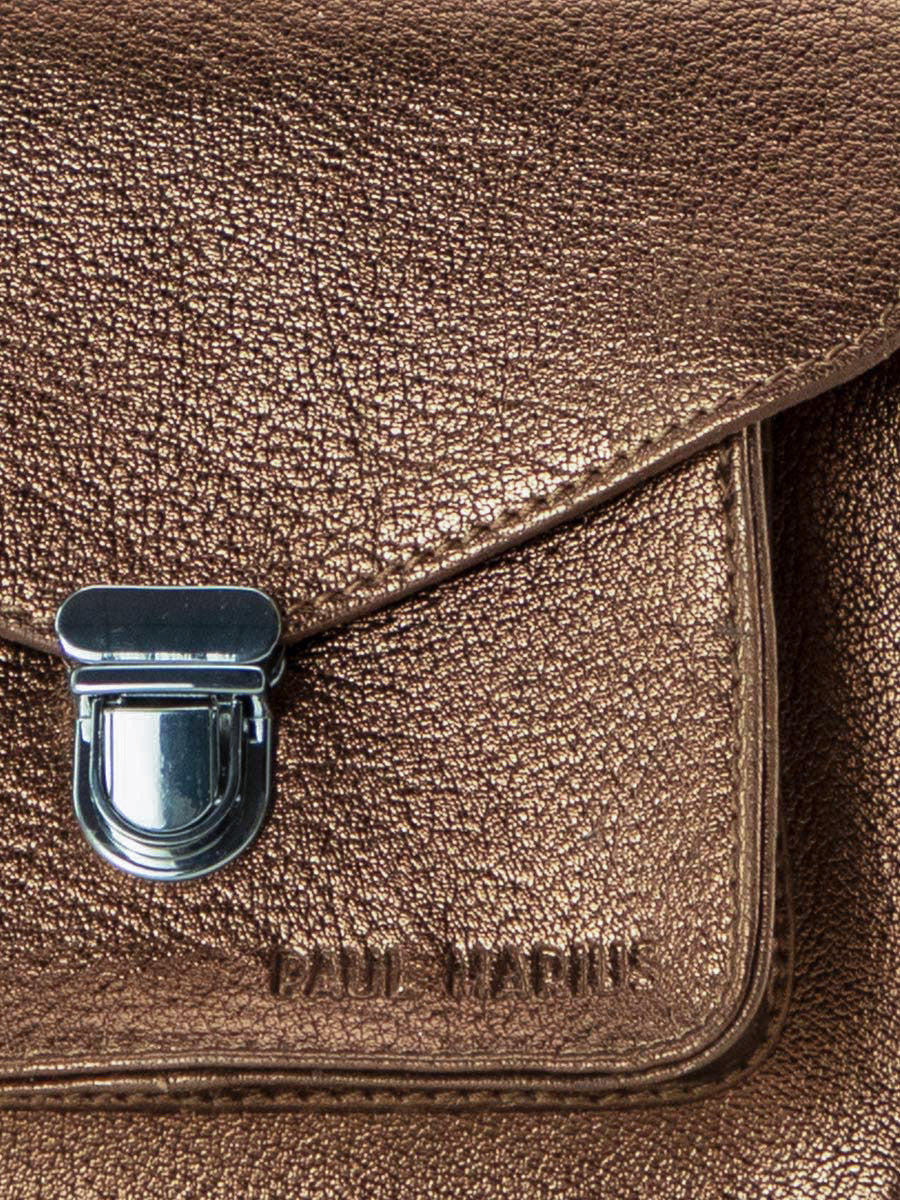 Sac bandoulière Paul Marius Mademoiselle George XS Cuivre