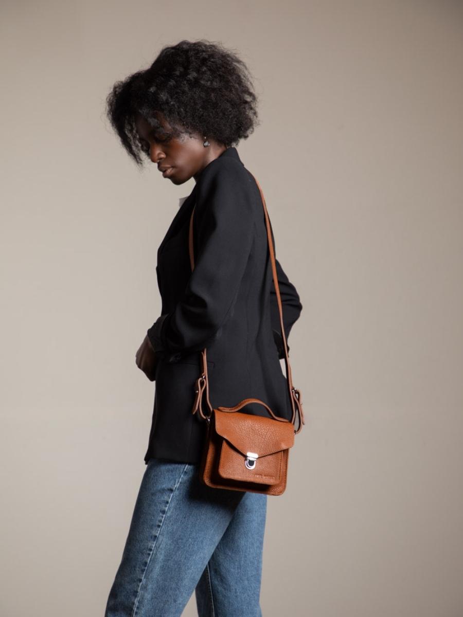 Sac bandoulière Paul Marius Mademoiselle George XS Naturel