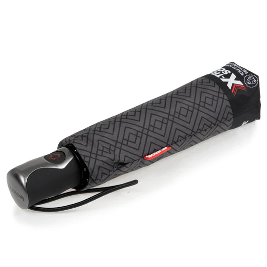 Parapluie Pliant Isotoner Auto Xtra Cross Monogramme Noir