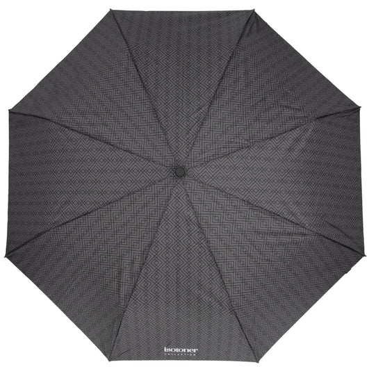 Parapluie Pliant Isotoner Auto Xtra Cross Monogramme Noir
