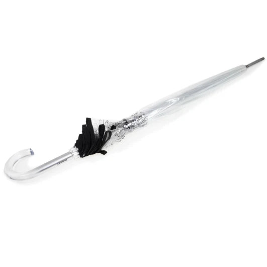 Parapluie Isotoner Cloche PVC Héron Cendré