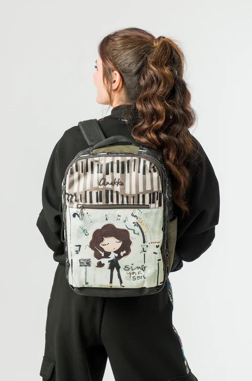 Sac à Dos de Voyage Textile Anekke