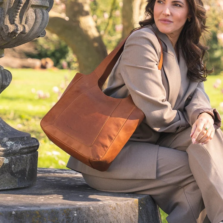 Sac porte épaule The chesterfield tofino cognac