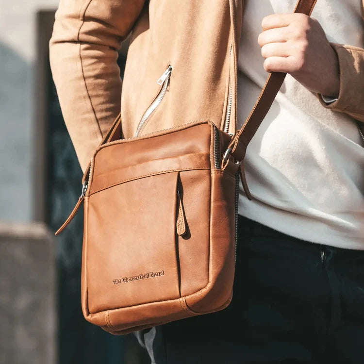 Sacoche The chesterfield alva cognac