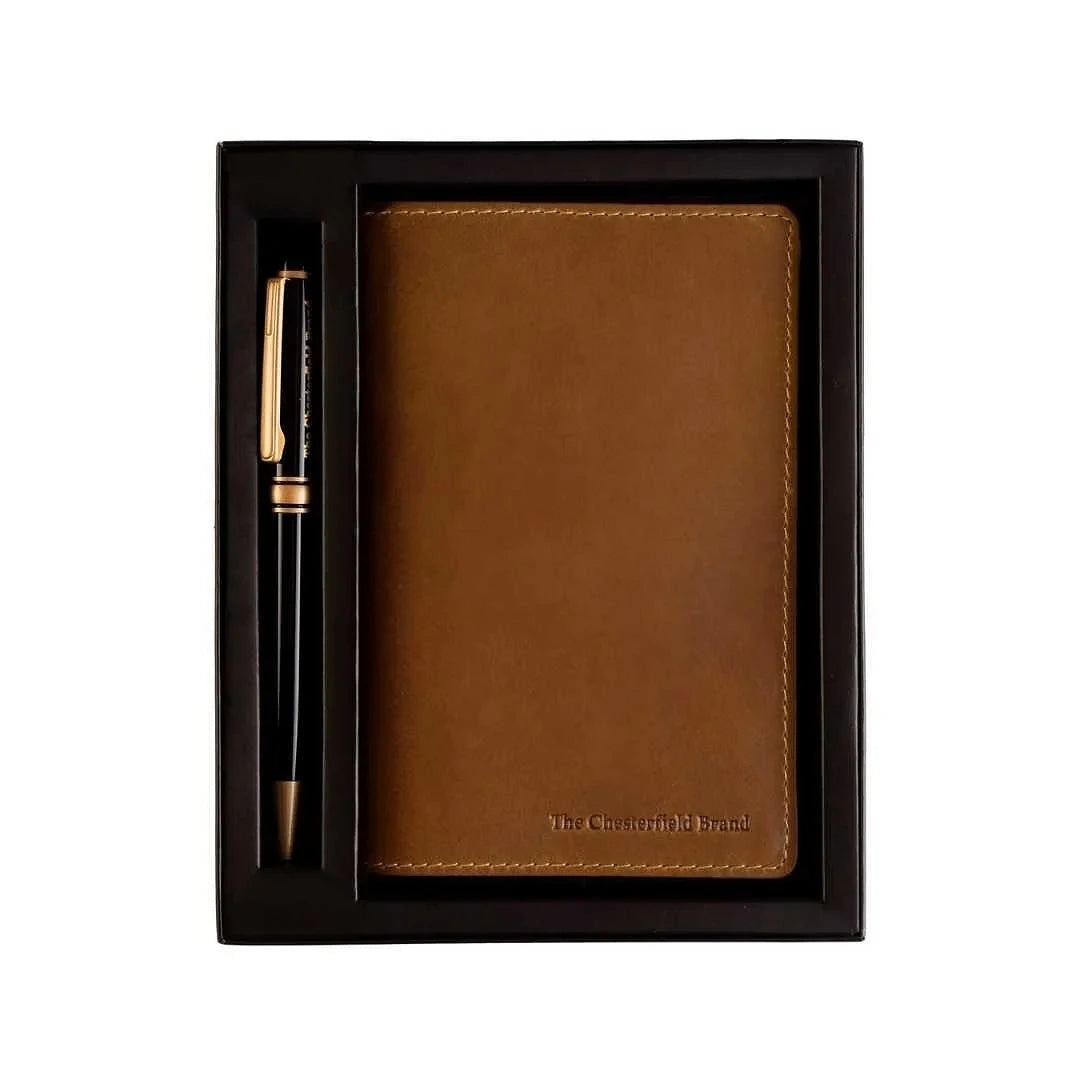 Carnet de Notes Chesterfield Cognac