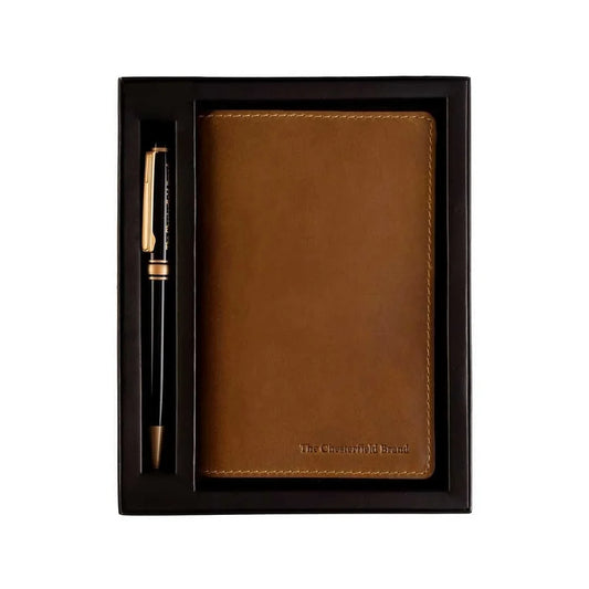 Carnet de Notes Chesterfield Cognac