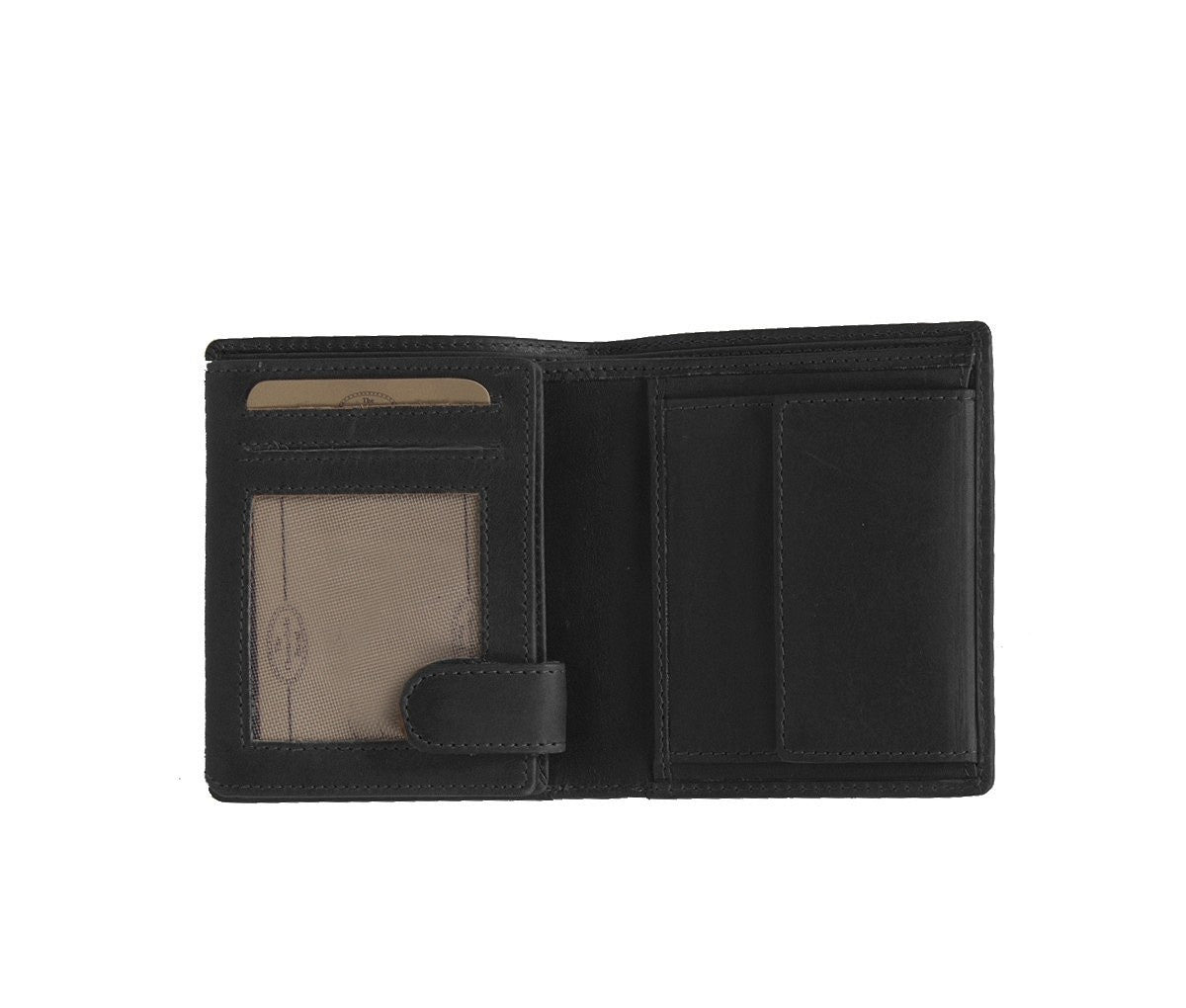 Portefeuille Porte-Cartes & Monnaie Chesterfield Carl Noir