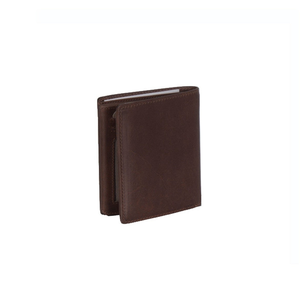 Portefeuille Porte-Cartes & Monnaie Chesterfield Carl Marron