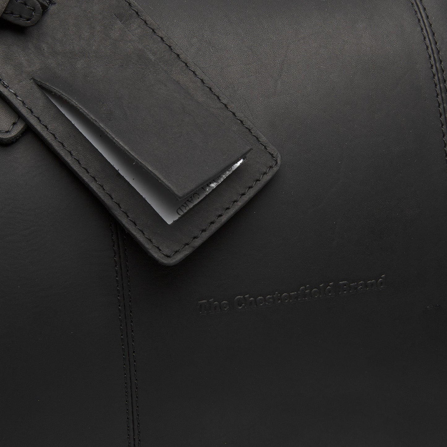 Sac de Voyage Cuir Chesterfield Wiliam Noir