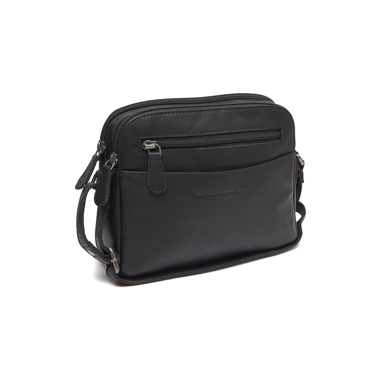 Sac Bandoulière Cuir Chesterfield Vionne Noir