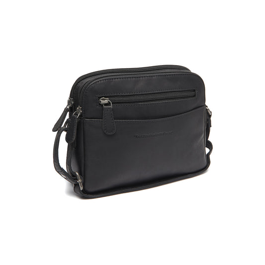 Sac Bandoulière Cuir Chesterfield Vionne Noir