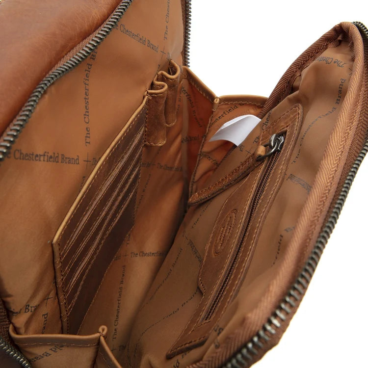 Sacoche The chesterfield alva cognac