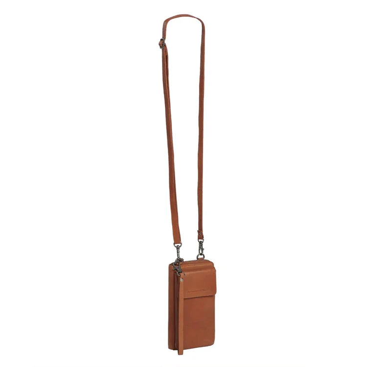 Porte téléphone The chesterfield malaga cognac