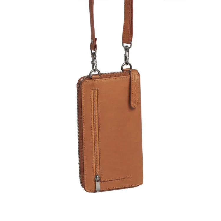 Porte téléphone The chesterfield malaga cognac